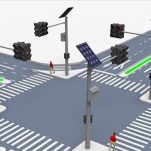 إشارات مرور بالطاقة الشمسية