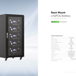 Rack Mount LiFePO4 Battery